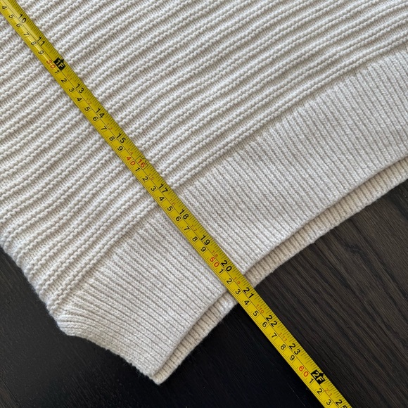 Madewell Cream Ruffled Turtleneck Sweater - Picture 4 of 4